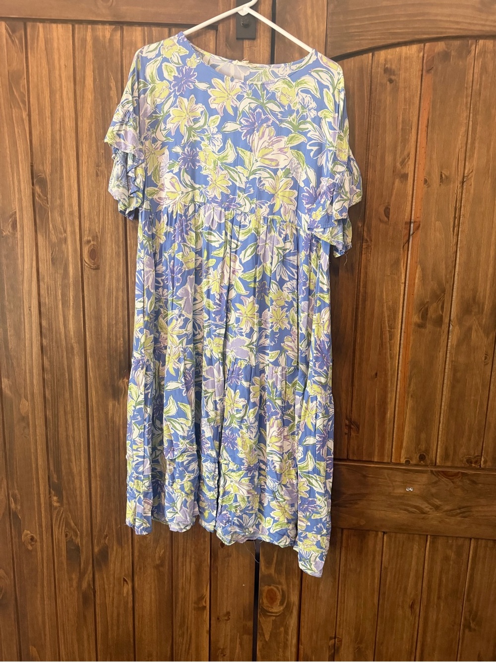 Easel floral midi dress
